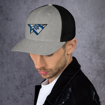 Israel Paper Airplane Trucker Cap