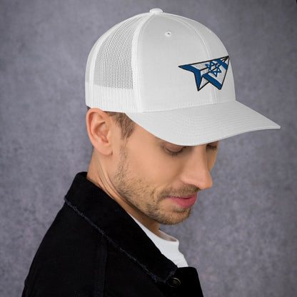 Israel Paper Airplane Trucker Cap