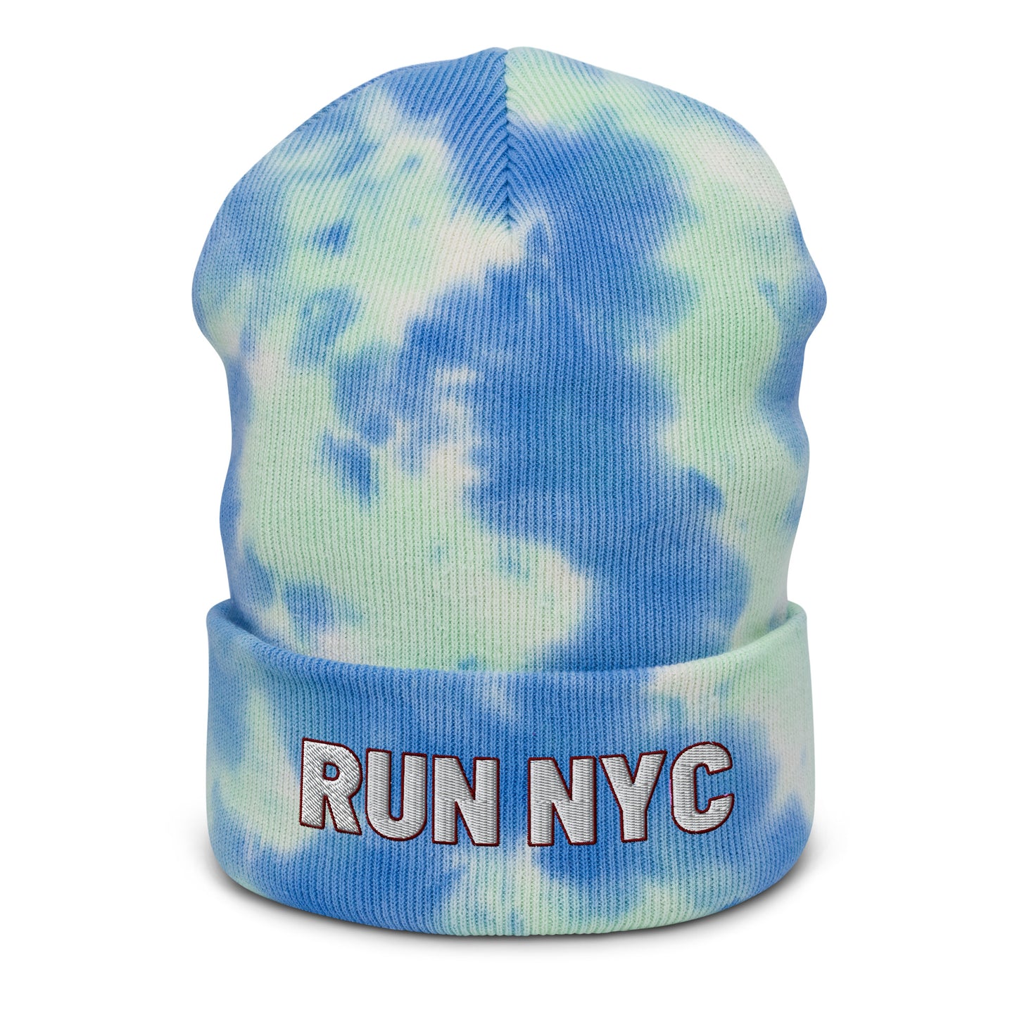 RUN NYC Tie-dye beanie